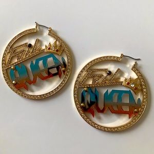 Betsey Johnson x Disney Parks Evil Queen Earrings